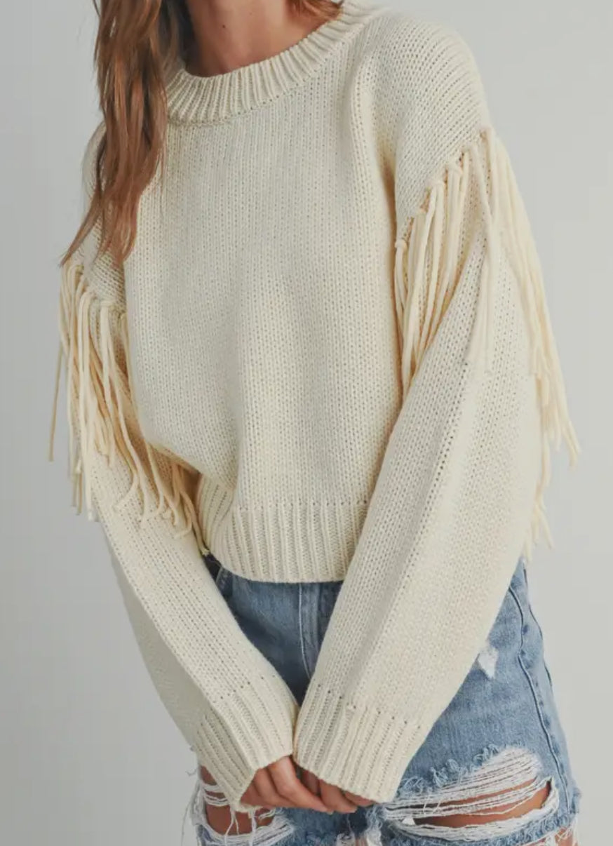 PREORDER: Fringe Sweater