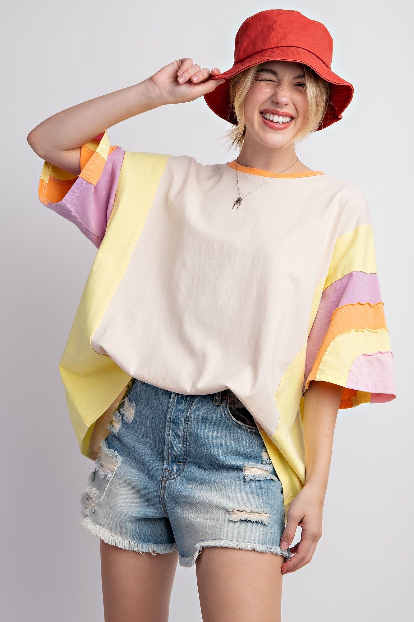 PREORDER: Color Block Pastels Tee