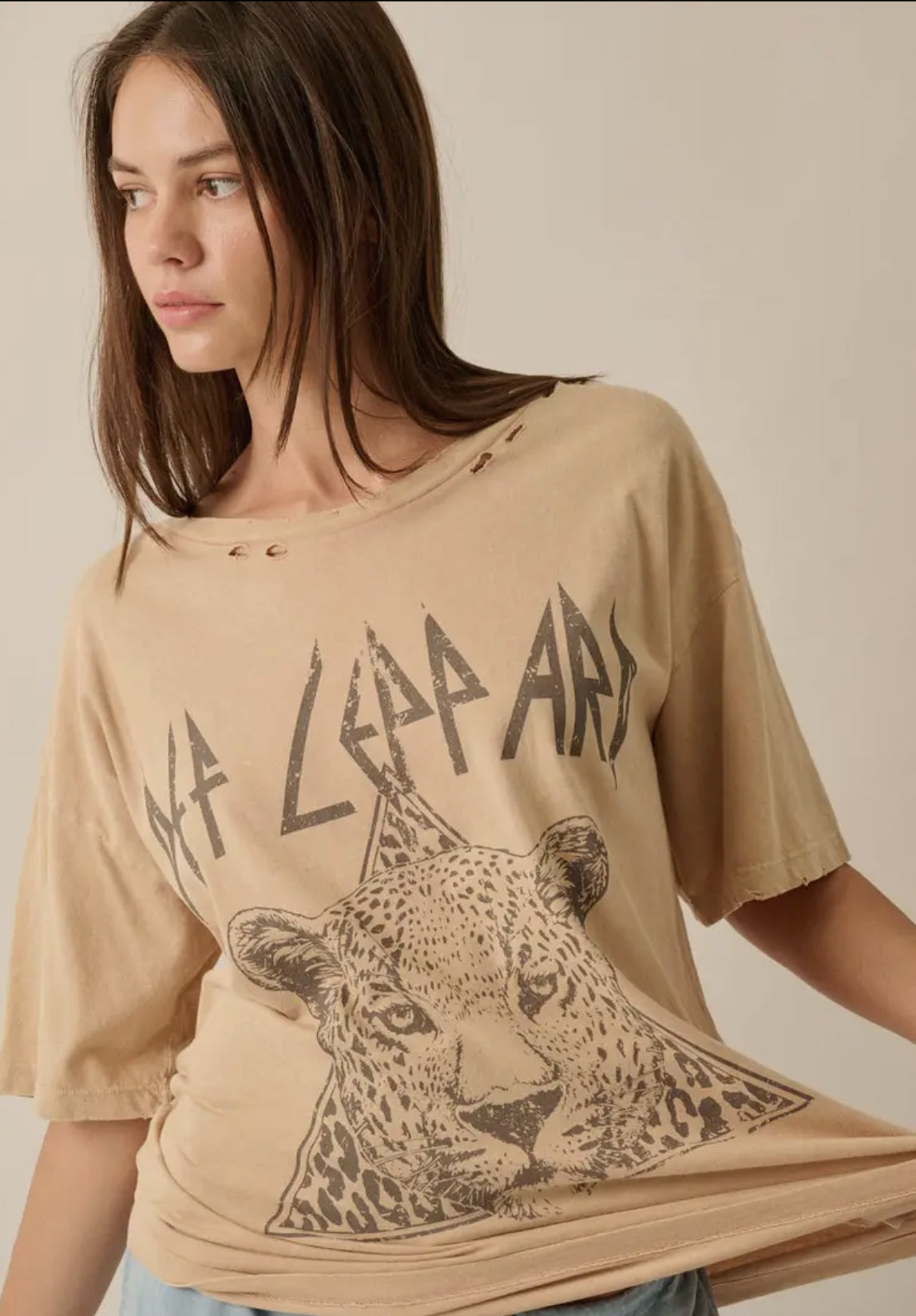 PREORDER: Def Leppard Oversized Tee