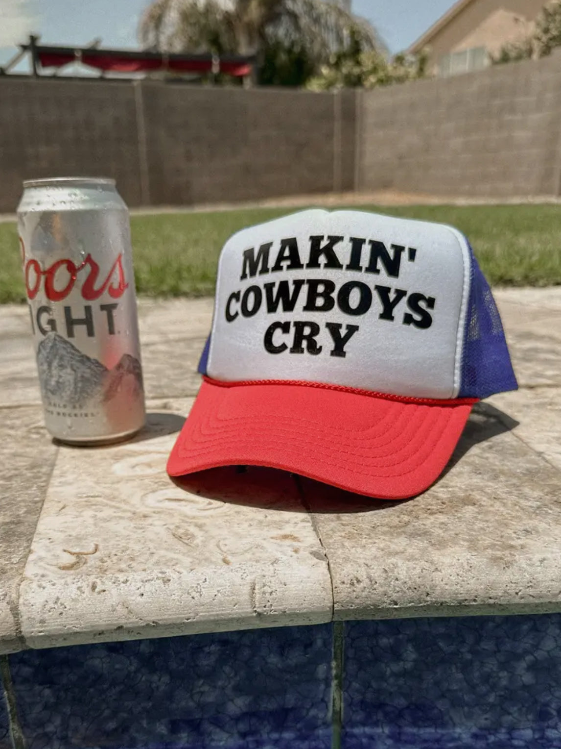 PREORDER: Makin’ Cowboys Cry Trucker Hat